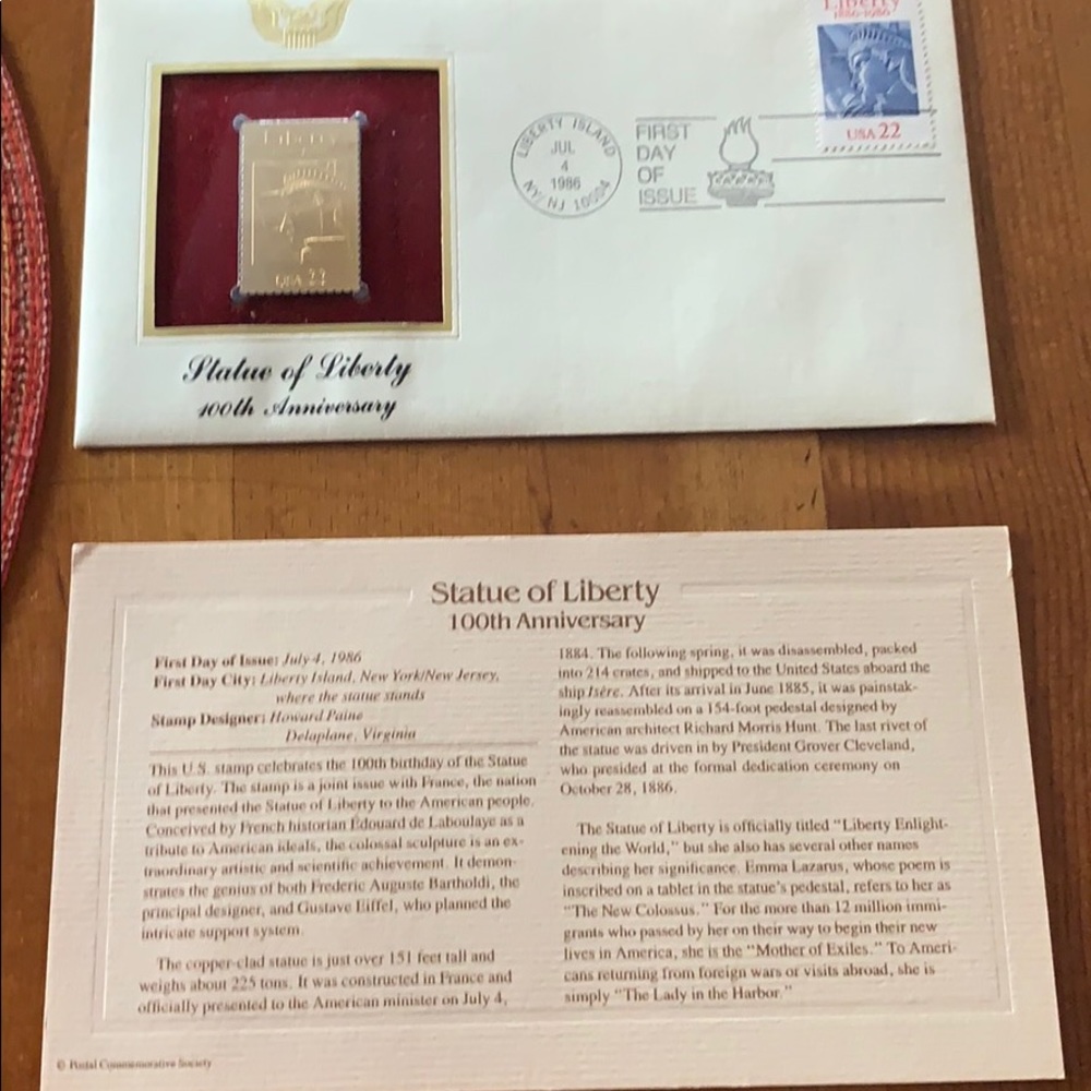 Commemorative postal  treasures for collectors